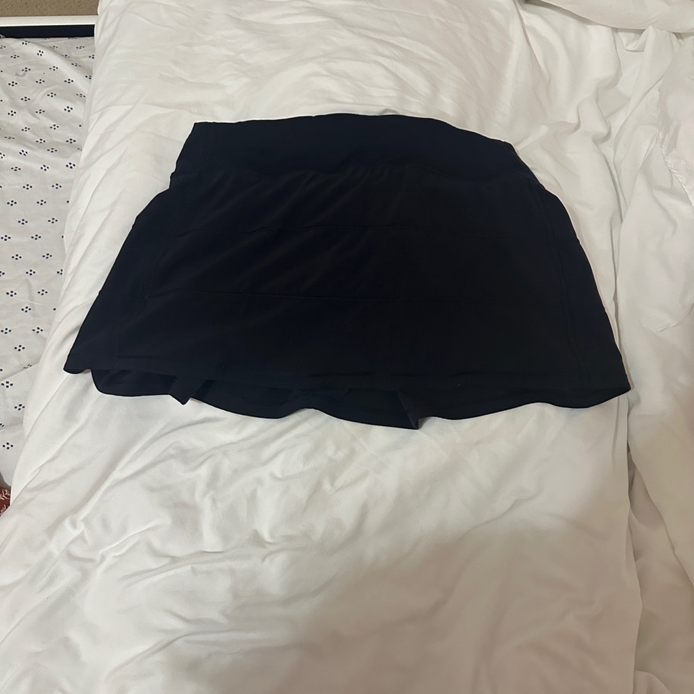 Black lululemon mini skirt